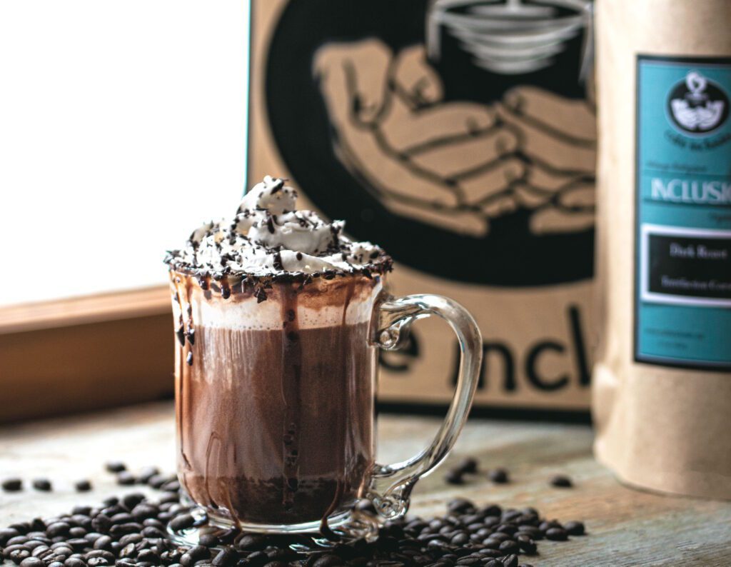 Cafe Inclusio hot chocolate