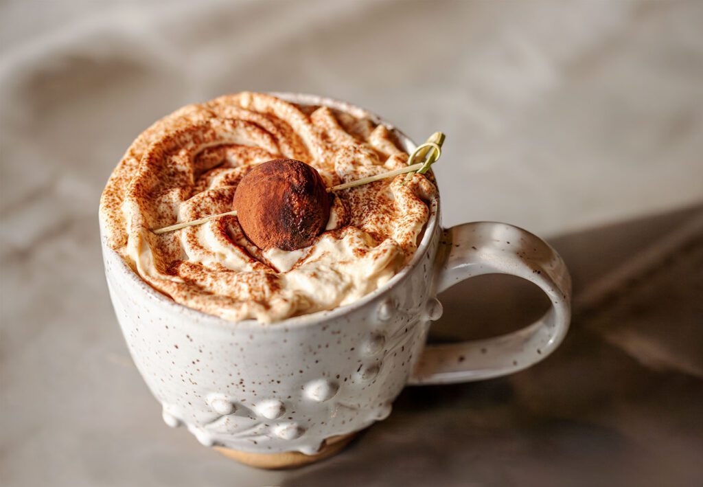 Brix Experience hot chocolate